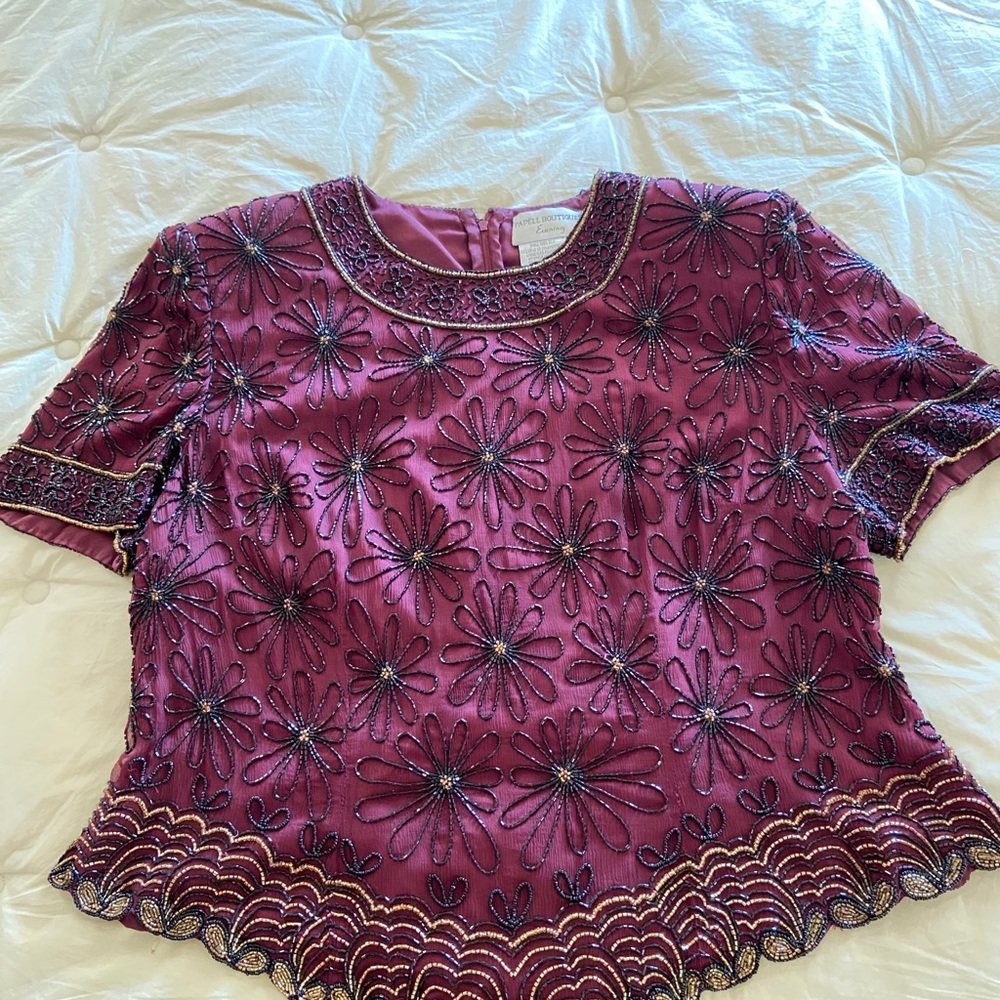 Sequin top
